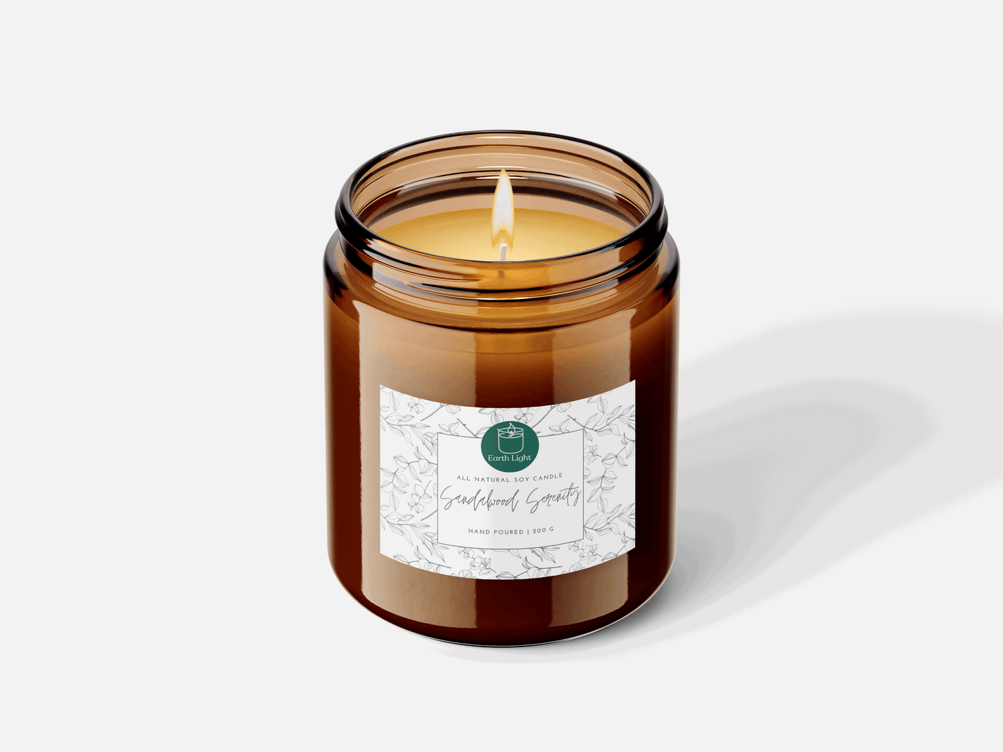 Sandalwood Serenity - Scented Candle